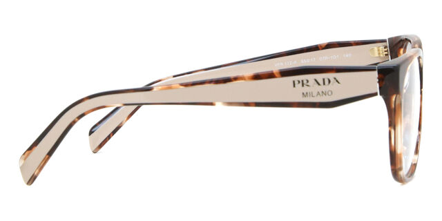 Prada PR 17ZVF Asian Fit 07R1O1 Caramel Tortoise Eyeglasses  display picture 2