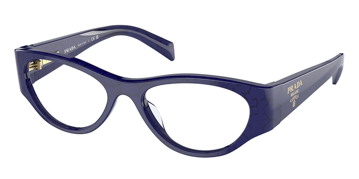 Prada PR 06ZV 18D1O1 Blaue Damen Brillen