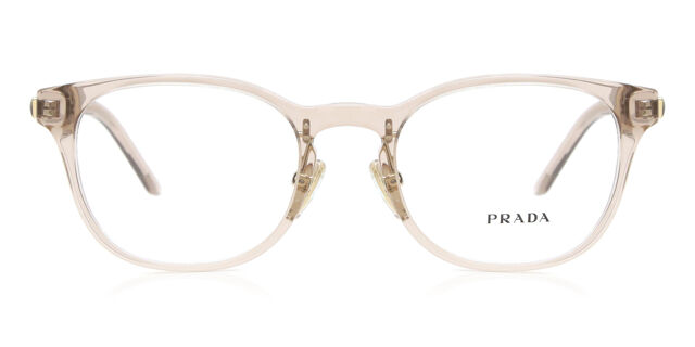 Prada PR 12ZVD Asian Fit 05N1O1 Transparent Pink メガネ 