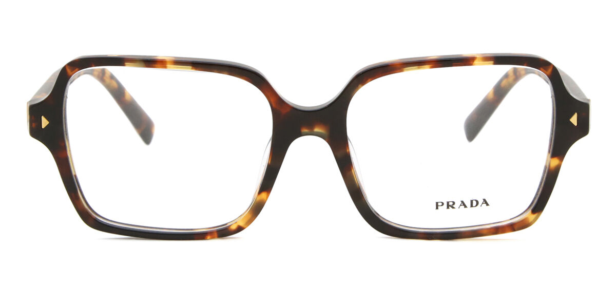 Photos - Glasses & Contact Lenses Prada PR A02V VAU1O1 Women’s Glasses Tortoiseshell Size 53 - Free Lenses - HSA/FSA Insurance - Blue Light Block Availa 