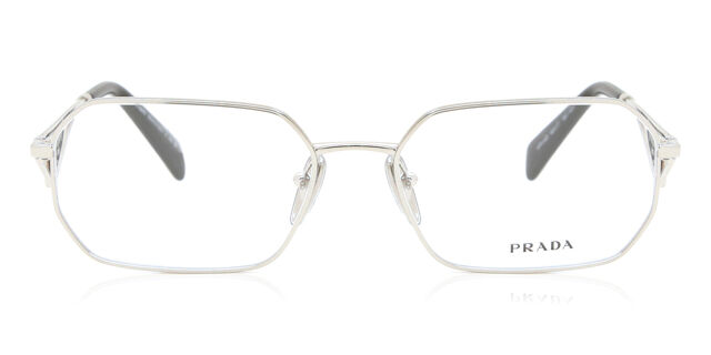 Prada PR A53V 1BC1O1 シルバー メガネ | SmartBuyGlasses JP