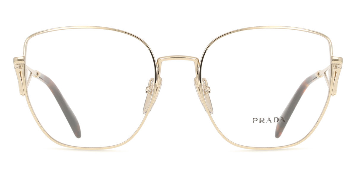 【大人気】PRADA PR A59V メガネ 楽天市場】PRADA 0PR59ZV 5AK1O1 56サイズ ゴールド プラダ 10代