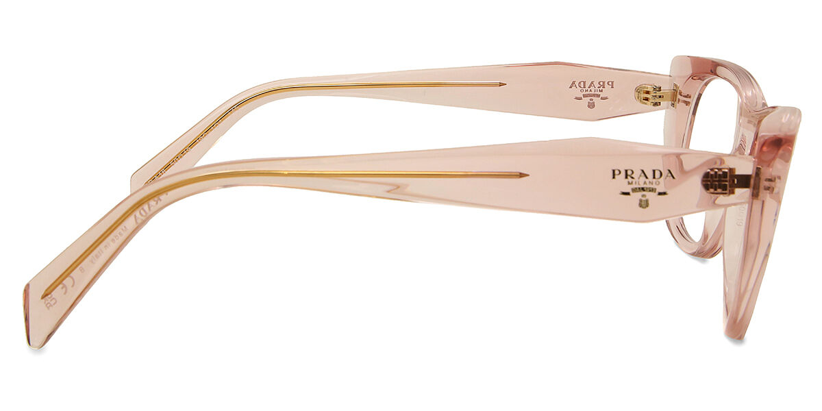 ◆PRADA◆ VPR A18F 19Q1O1 53 VPR A18-F 19Q-1O1 (53) New PRADA Eyeglasses VPR 08S 1AB-1O1 53-17 140 Black & Gold