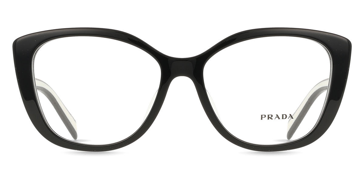 Prada Damen Schwarz Pr B04vf Asian Fit 16K1o1 55Mm E Brillen