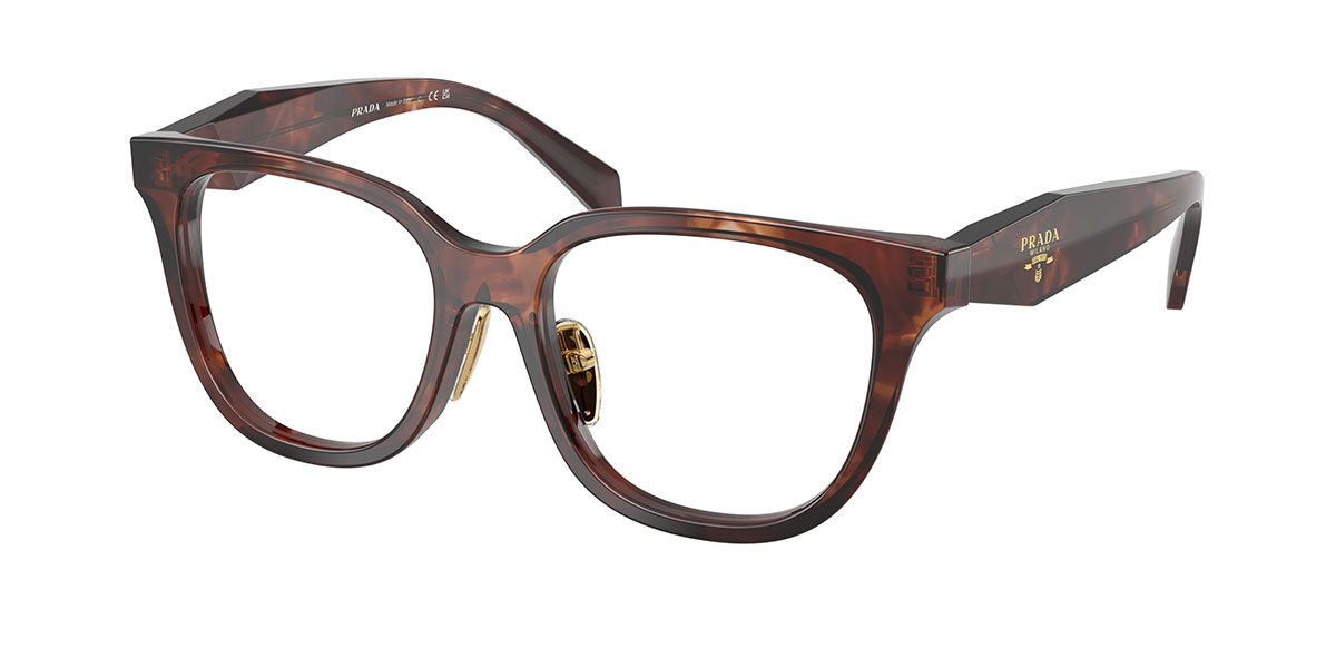Prada Damski Caramel Tortoise Pr C11vf Azjatycki Krój 14P1o1 53 Tortoiseshell E Okulary Korekcyjne