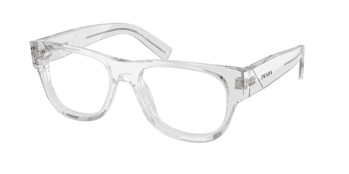 Prada Herren Clear Pr D08vu 12R1o1 51Mm Transparente Brillen