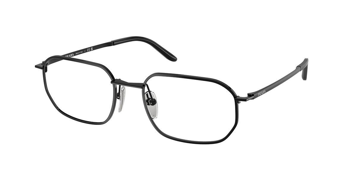 Prada Męski Czarny Pr D51v 1Ab1o1 52 Czarne Meskie Okulary Korekcyjne
