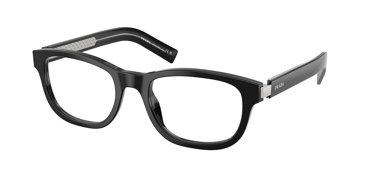 Prada PR D16V Men's Glasses, Black, Size 54