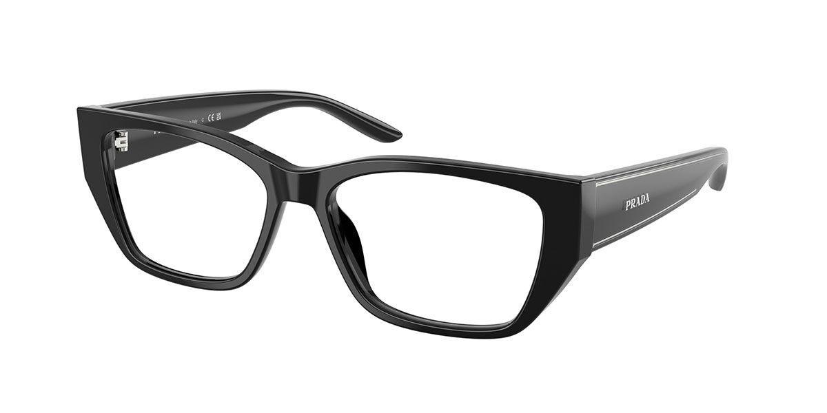 Prada PR D20V Women's Glasses, Black, Size 55