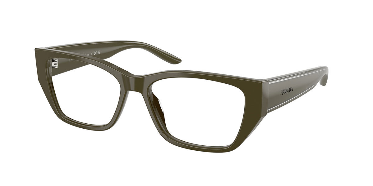 Prada PR D20V Women's Glasses, Green, Size 53