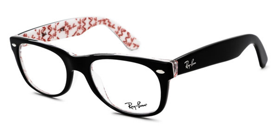 Ray-Ban RX5184 New Wayfarer 5014 Glasses White | SmartBuyGlasses UK