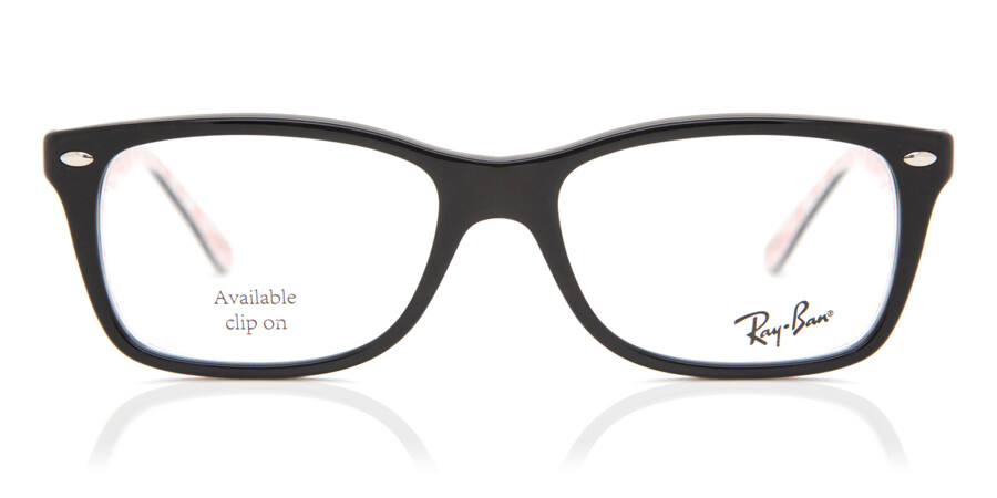 Ray-Ban RX5228 Highstreet 5014 Glasses Black | SmartBuyGlasses UK