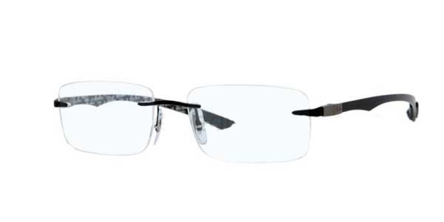 Ray-Ban Tech RX8404 Carbon Fibre 2702 Glasses Black | SmartBuyGlasses UK