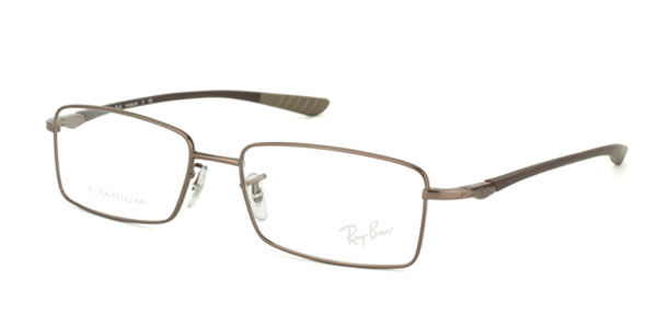 Ray-Ban Tech RX8705 Titanium 1107 Glasses Matte Light Brown | VisionDirect  Australia