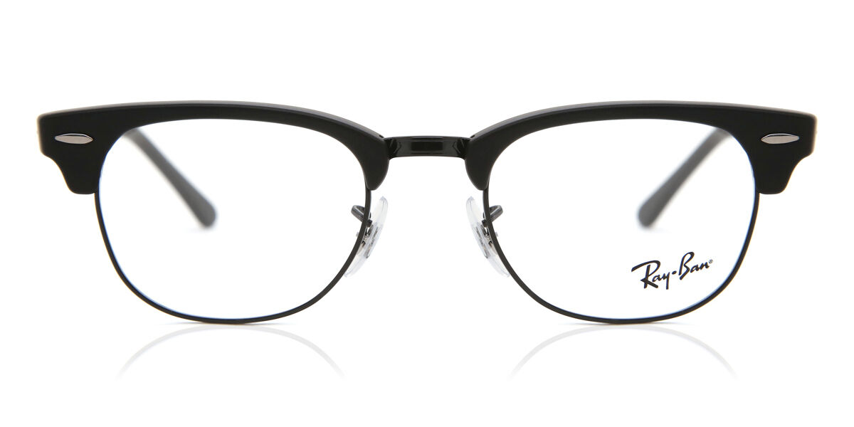 Ray-Ban RX5154 Clubmaster 2077 Eyeglasses in Matte Black | SmartBuyGlasses  USA