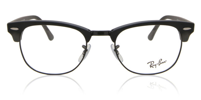 Ray-Ban RX5154 Clubmaster 2077 Matte Black Eyeglasses  display picture 1
