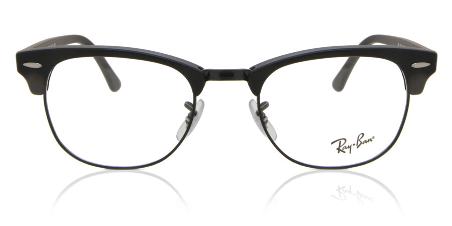 Ray-Ban RX5154 Clubmaster 2077 Glasses Matte Black | SmartBuyGlasses UK