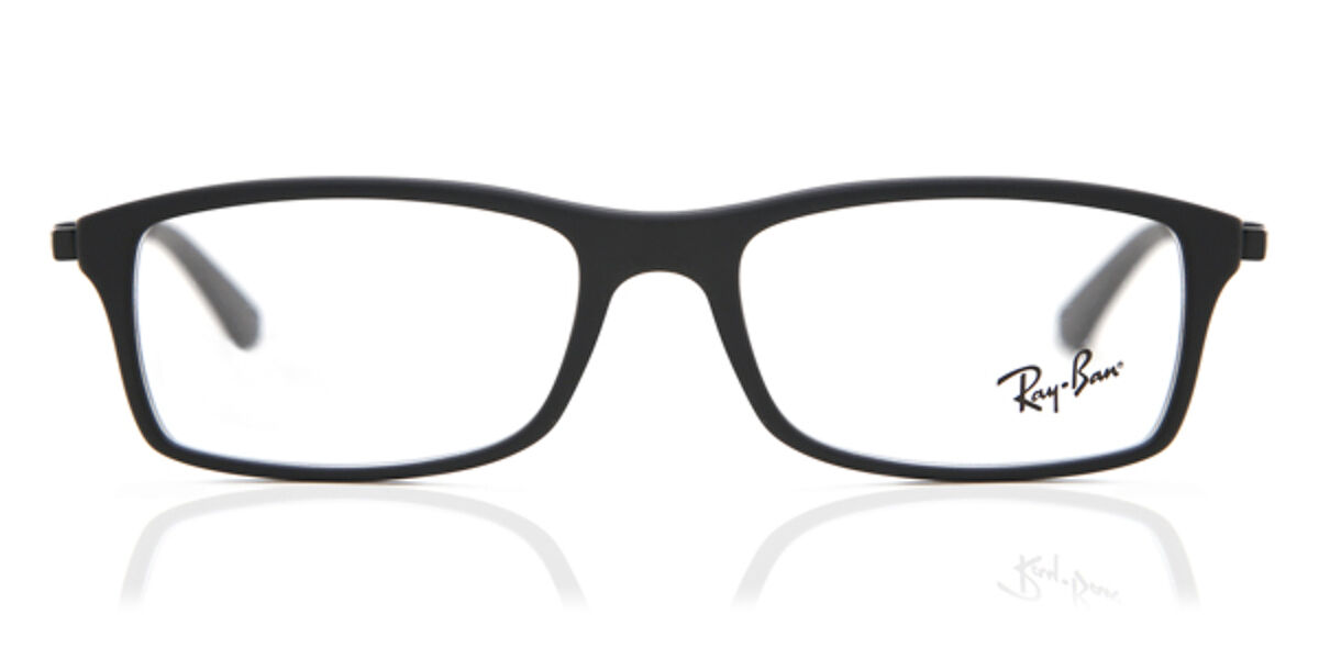 Ray-Ban RX7017 Active Lifestyle 5196 Glasses Matte Black | VisionDirect ...