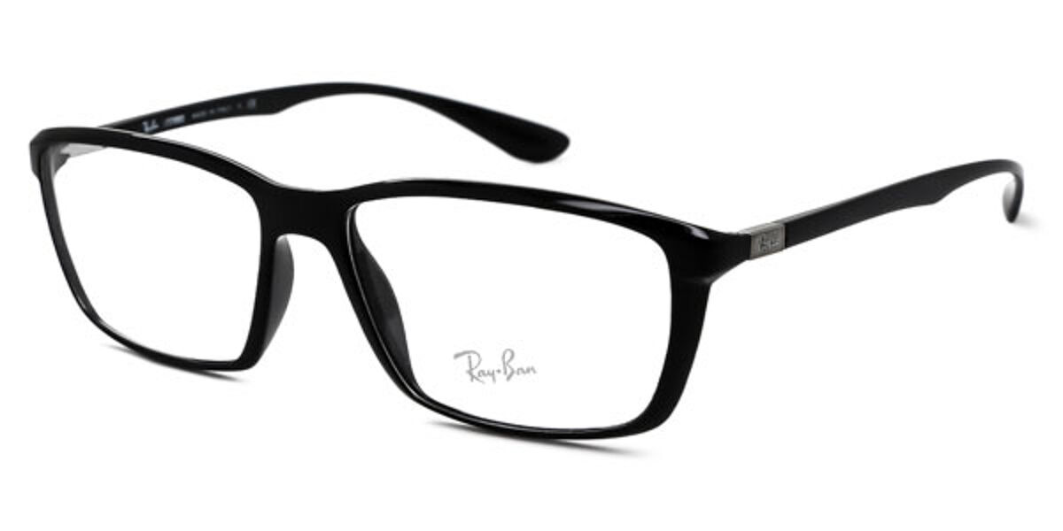 Ray-Ban RX7018 Liteforce 5204 Glasses Matte Black | VisionDirect Australia