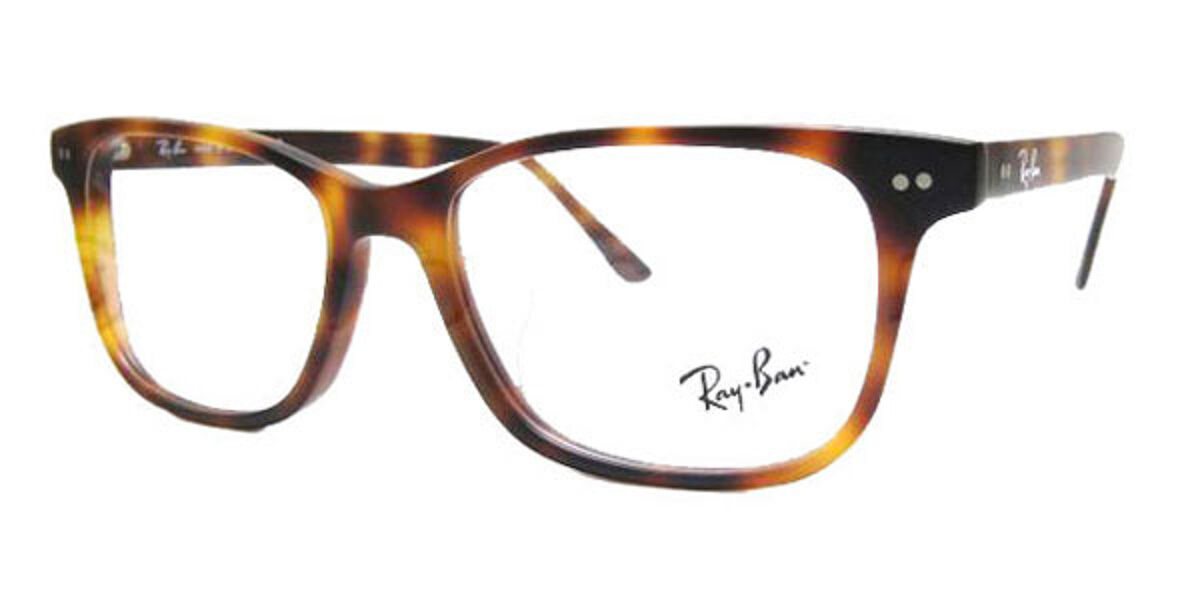 Ray-Ban RX5306D Asian Fit 5195 Glasses Matte Leopard Havana |  SmartBuyGlasses UK
