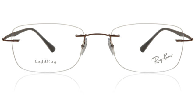 Ray-Ban RX8725 Light Ray 1131 Brown Eyeglasses  display picture 2