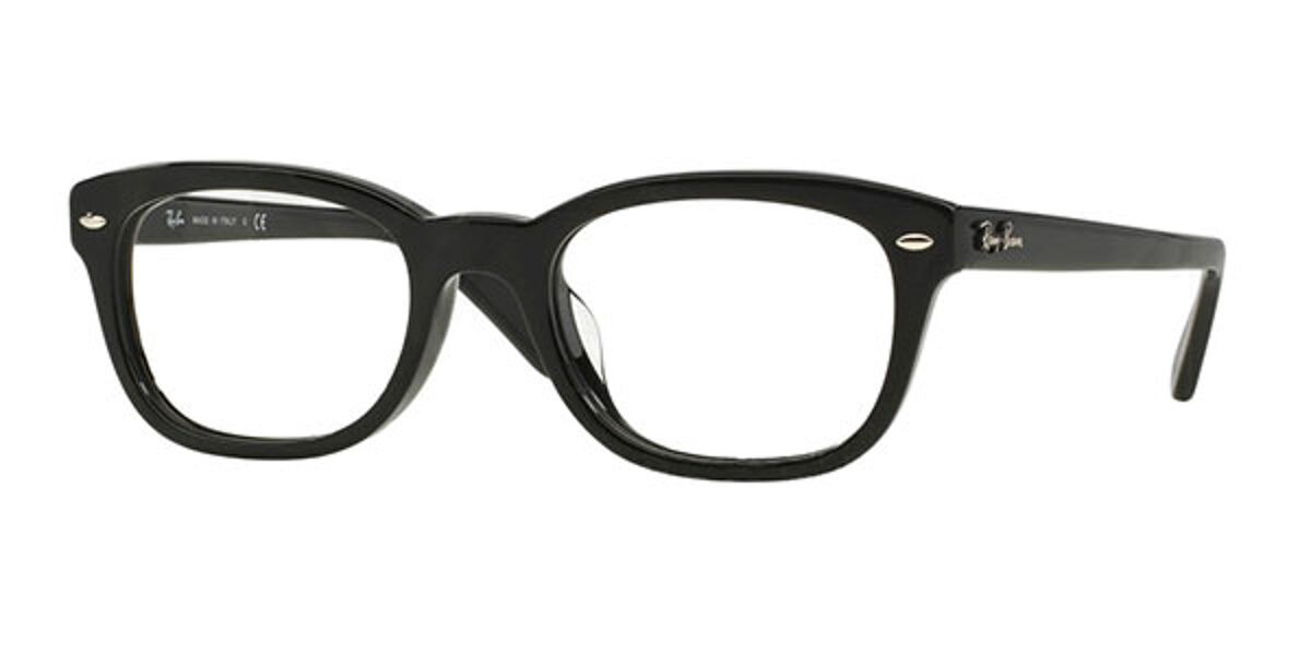 Ray-Ban RX5329D Highstreet Asian Fit 2000 Glasses Shiny Black ...
