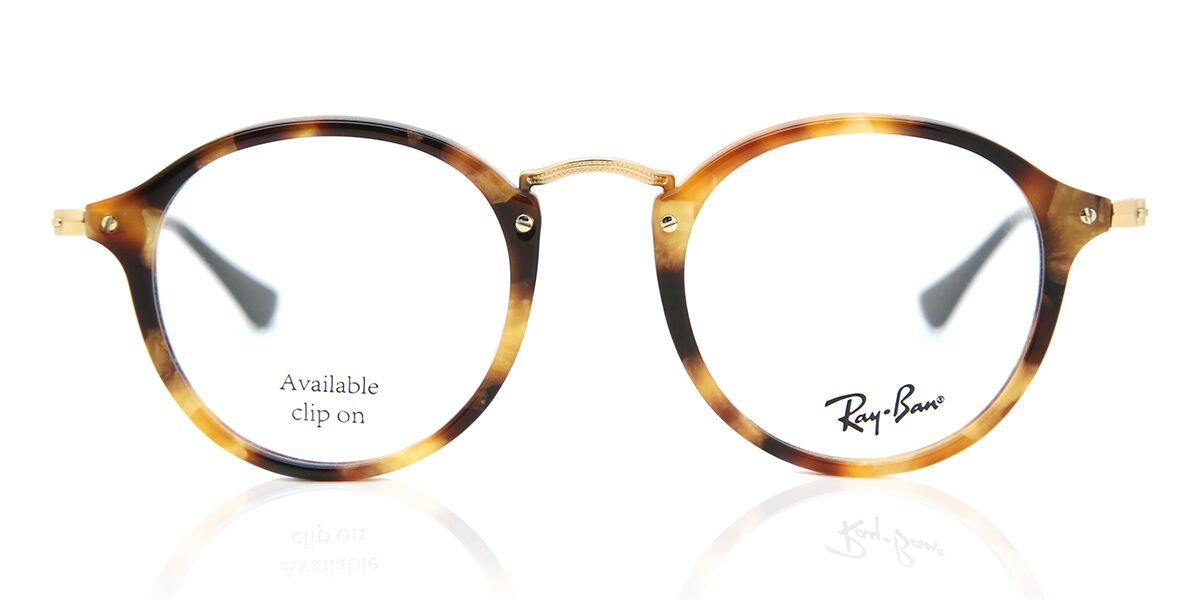 Ray-Ban RX2447V Round Fleck 5494 Glasses | Buy Online at SmartBuyGlasses UK