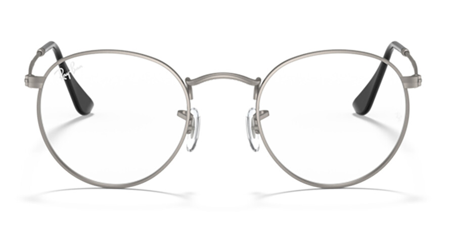 maatschappij doen alsof fout Ray-Ban RX3447V Round Metal 2620 Eyeglasses in Matte Gunmetal |  SmartBuyGlasses USA