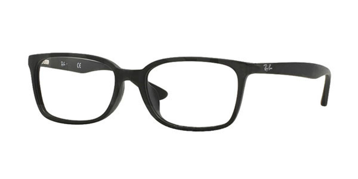 Ray-Ban RX5332D Highstreet Asian Fit 5507 Glasses Black | VisionDirect ...