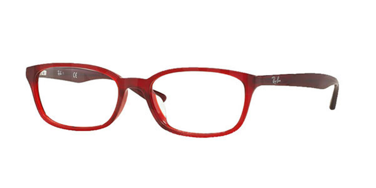 Ray-Ban RX5333D Highstreet Asian Fit 5510 Eyeglasses in Burgundy |  SmartBuyGlasses USA