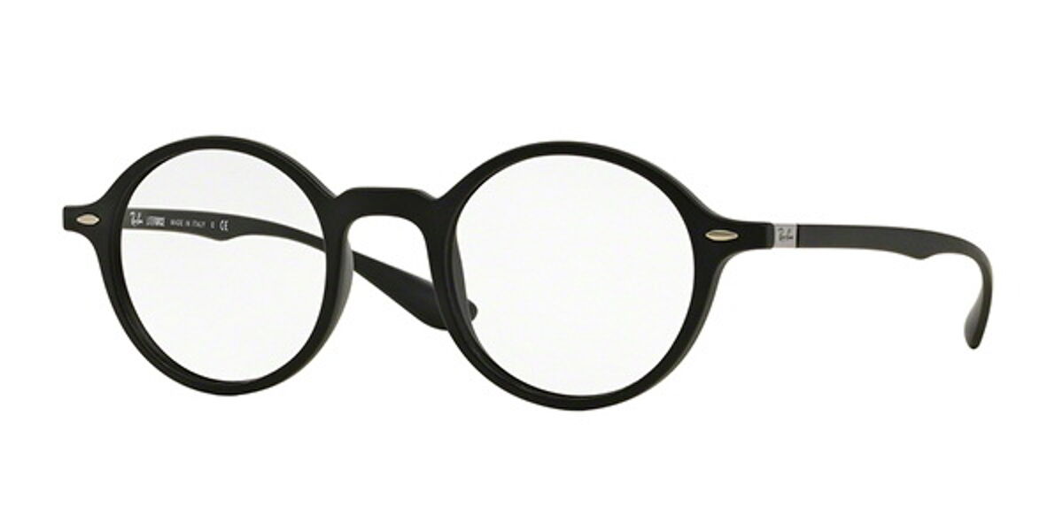 Guvernør glide Udelade Ray-Ban Tech RX7069 Round LiteForce 5204 Eyeglasses in Black |  SmartBuyGlasses USA