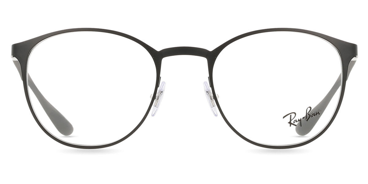 Ray-Ban RX6355 Liteforce 2503 50 Svarta Glas&ouml;gon (Endast B&aring;ge) M&auml;n