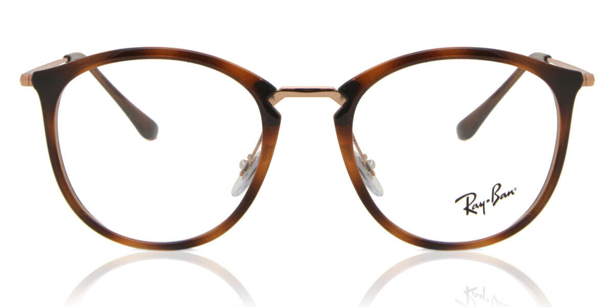 optellen Acquiesce as Ray-Ban RX7140 5687 Eyeglasses in Stripped Havana | SmartBuyGlasses USA
