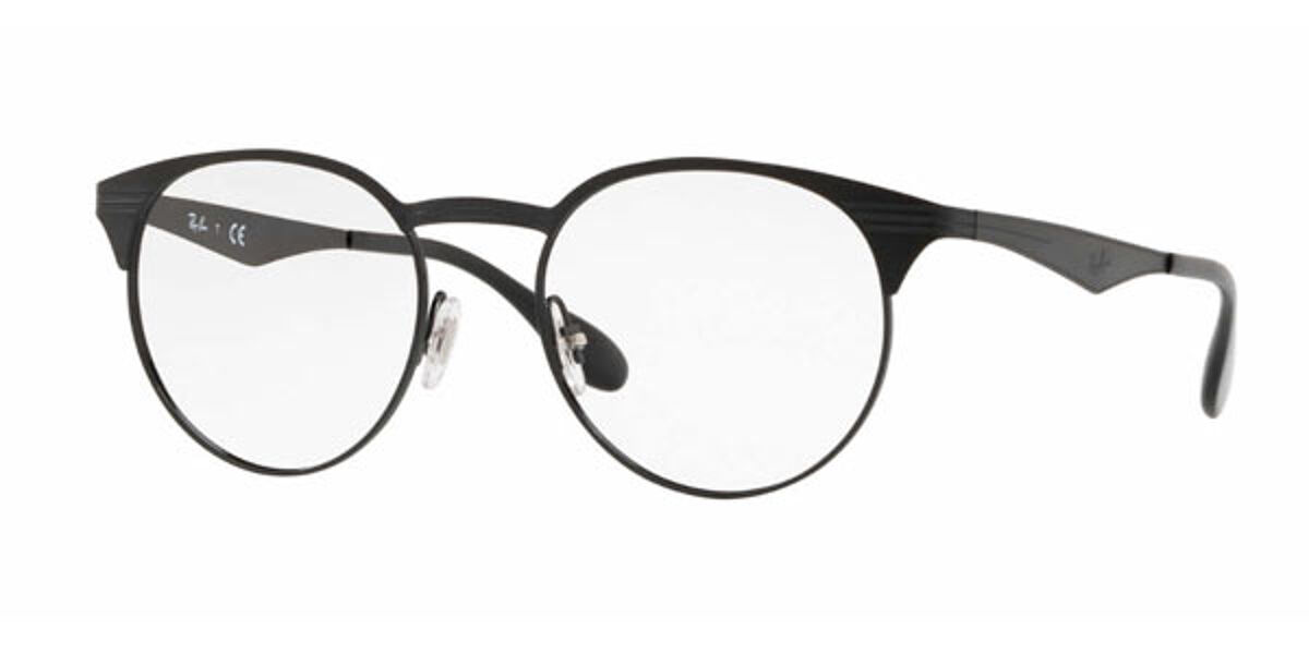 Ray-Ban RX6406 2904 Glasses Matte Black | VisionDirect Australia