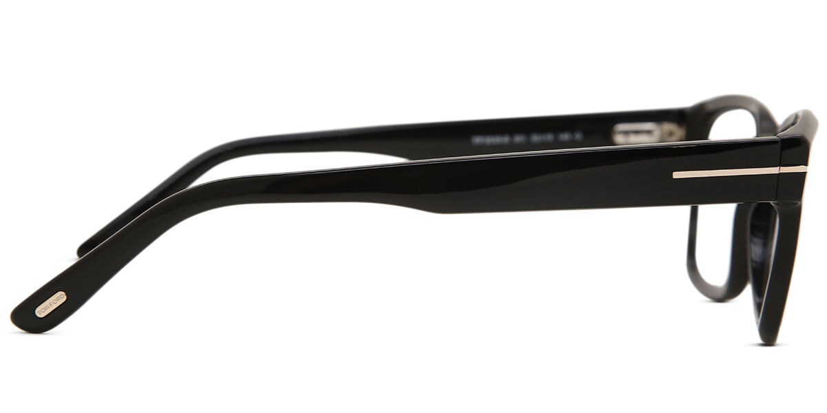 Tom Ford FT5535-B Blue-Light Block 001 Black Eyeglasses