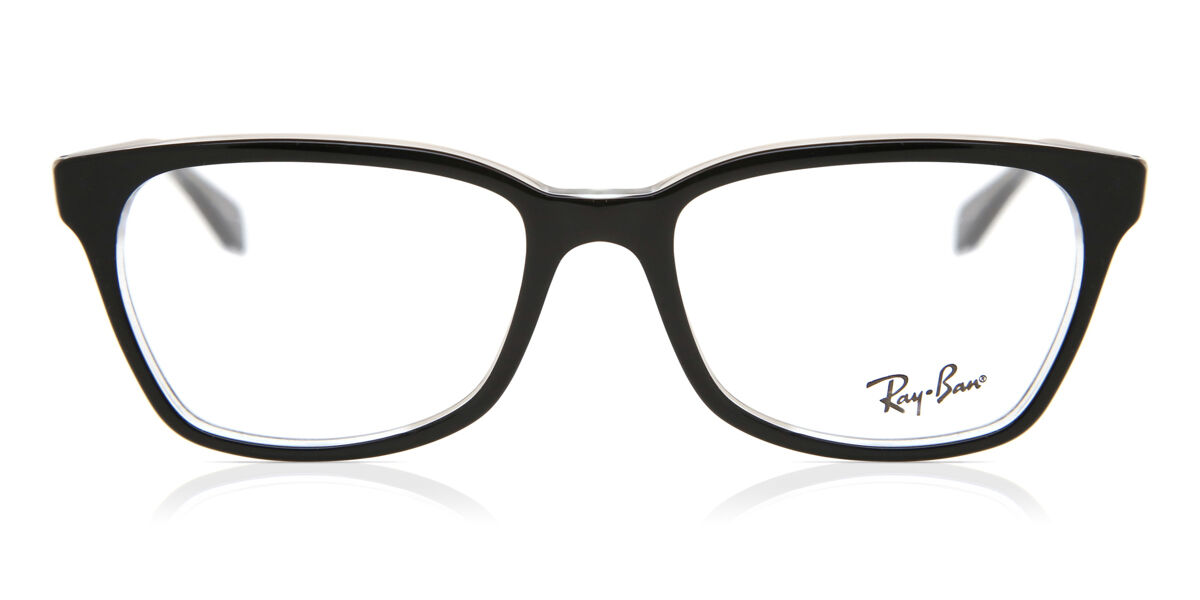 Ray-Ban RX5362 2034 Glasses Top Black On Transparent | SmartBuyGlasses UK