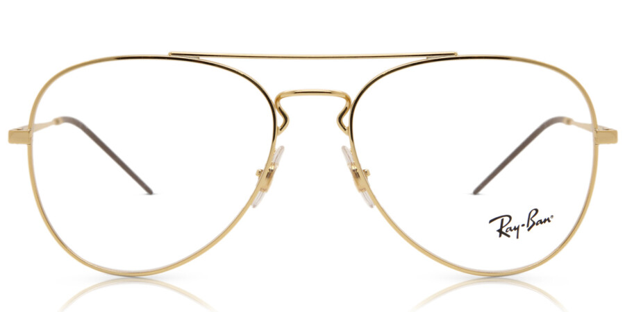 Ray-Ban RX6413 2500 Eyeglasses in Gold | SmartBuyGlasses USA
