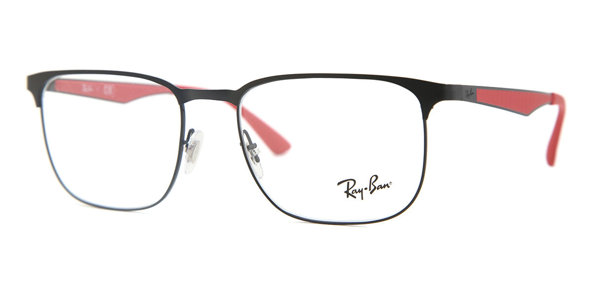 Ray-Ban RX6363 3018 Black Top Matte Black Eyeglasses