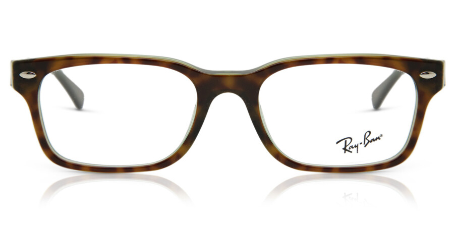 Ray-Ban RX5286 Highstreet 2383 Glasses Top Havana On Green |  SmartBuyGlasses UK