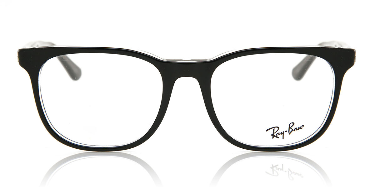 Ray-Ban RX5369 2034 Top Black On Transparent メガネ