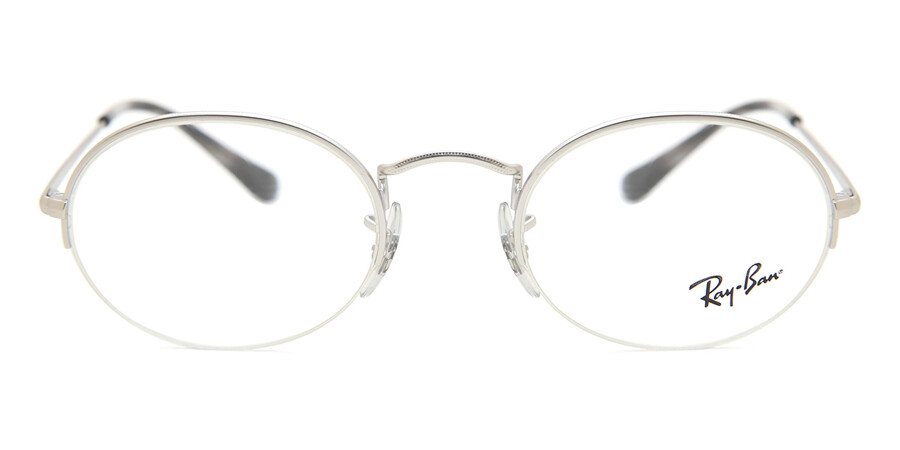 Ray-Ban RX6547 2538 Glasses Matte Silver | SmartBuyGlasses UK