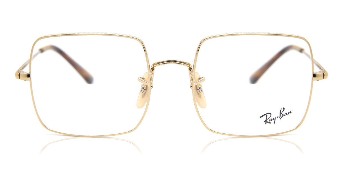 Photos - Glasses & Contact Lenses Ray-Ban RX1971V 2500 Women's Eyeglasses Gold Size 54  (Frame Only)
