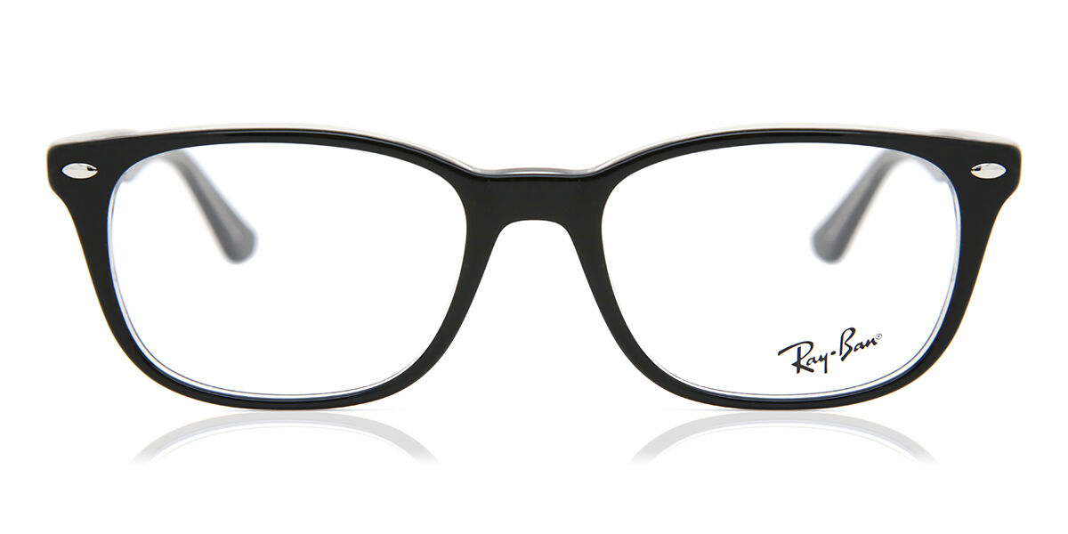 Ray-Ban RX5375 2034 Eyeglasses in Black Clear | SmartBuyGlasses USA