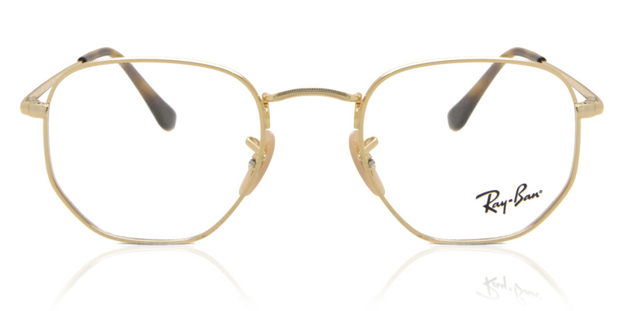 Ray-Ban RX6448 2500 Glasses Gold | SmartBuyGlasses UK