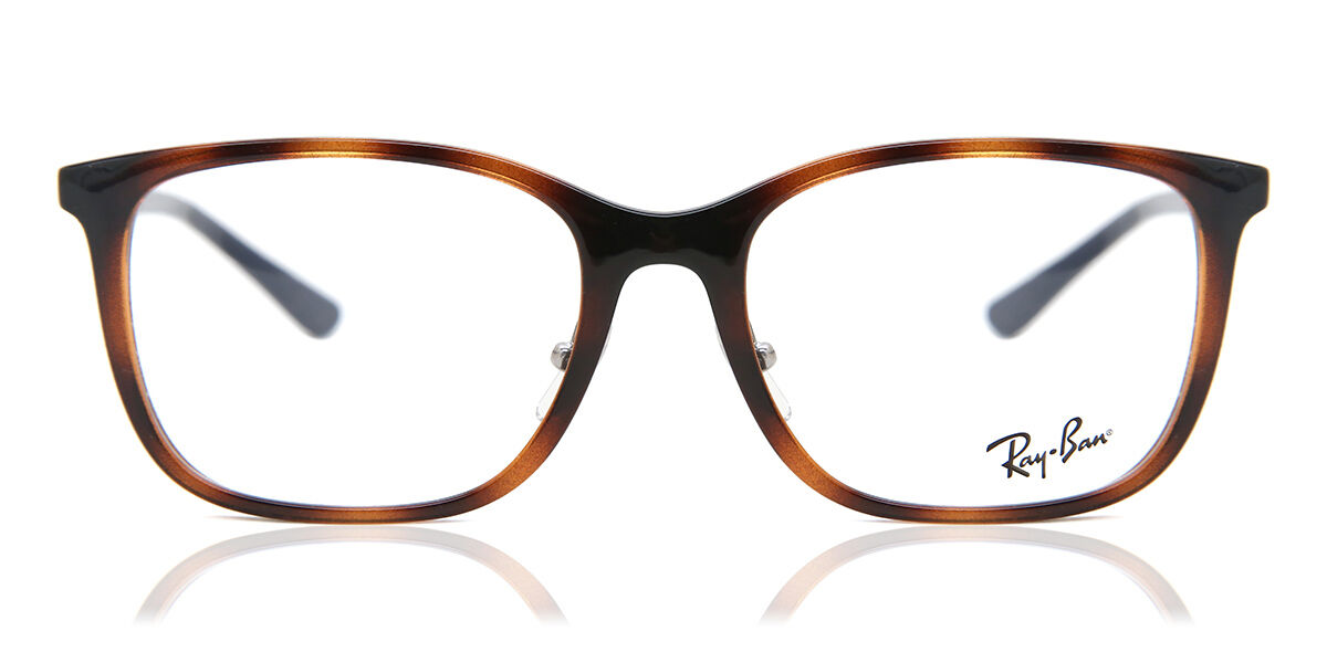 Ray-Ban RX7168D Asian Fit 5919 Glasses Light Havana | VisionDirect ...