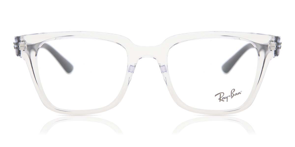 Ray-Ban RX4323VF Asian Fit 5943 Eyeglasses in White Transparent ...