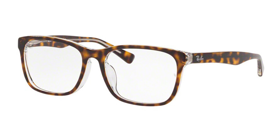 Ray-Ban RX5315D Asian Fit 5082 Glasses Top Havana On Transparent |  SmartBuyGlasses UK