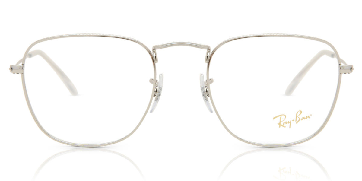 Photos - Glasses & Contact Lenses Ray-Ban RX3857V Frank 2501 Men's Eyeglasses Silver Size 51 (Frame 