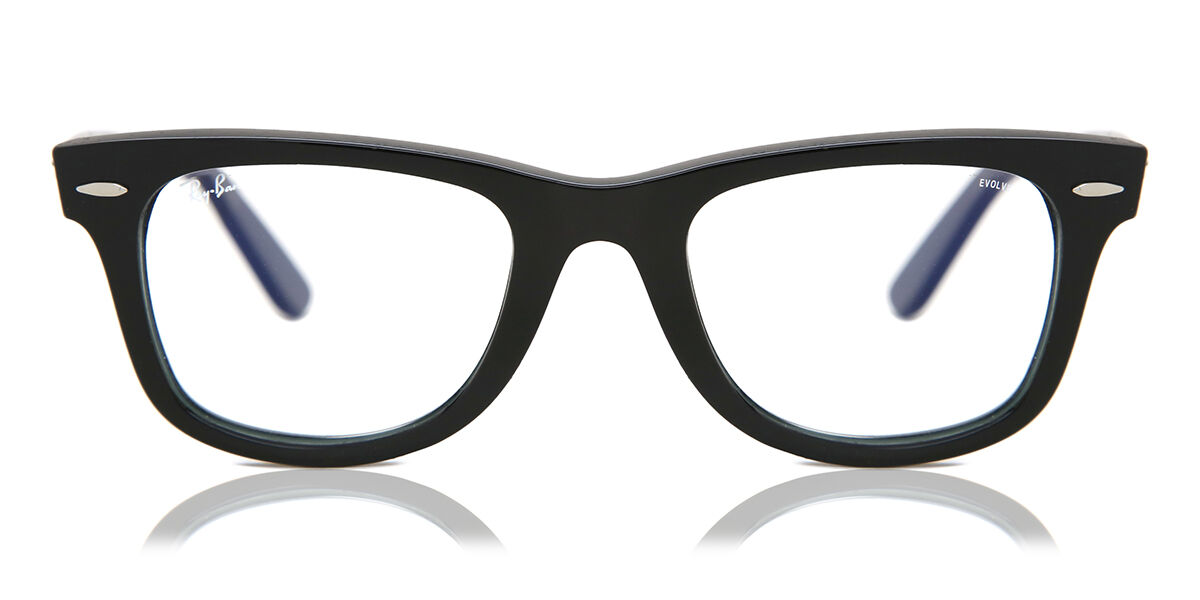 Photos - Glasses & Contact Lenses Ray-Ban RB2140 Wayfarer 901/5F Men's Glasses Black Size 54 - HSA/F 
