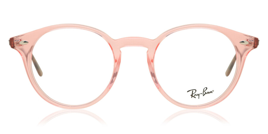 Ray-Ban RX2180V 8081 Glasses Transparent Pink | SmartBuyGlasses UK
